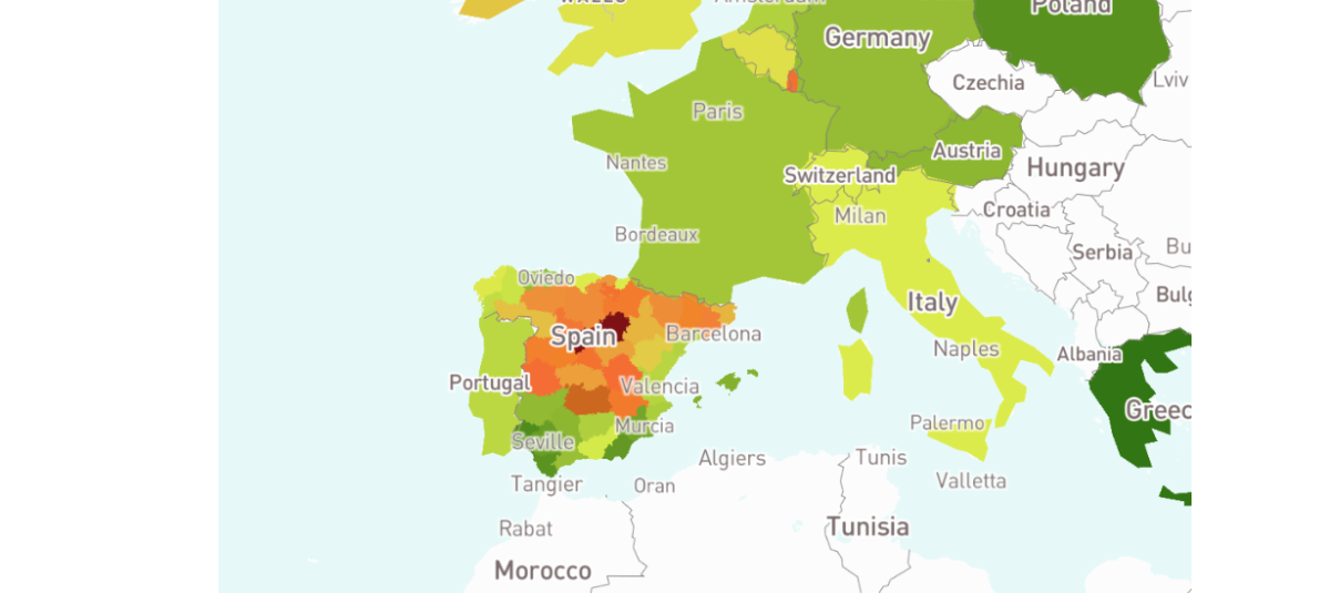 Los destinos residenciales de la costa española tienen menor incidencia de covid que los países compradores