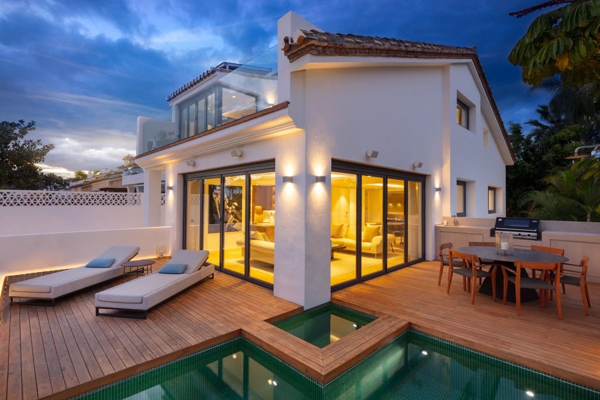 This spectacular villa is for sale in Marbella