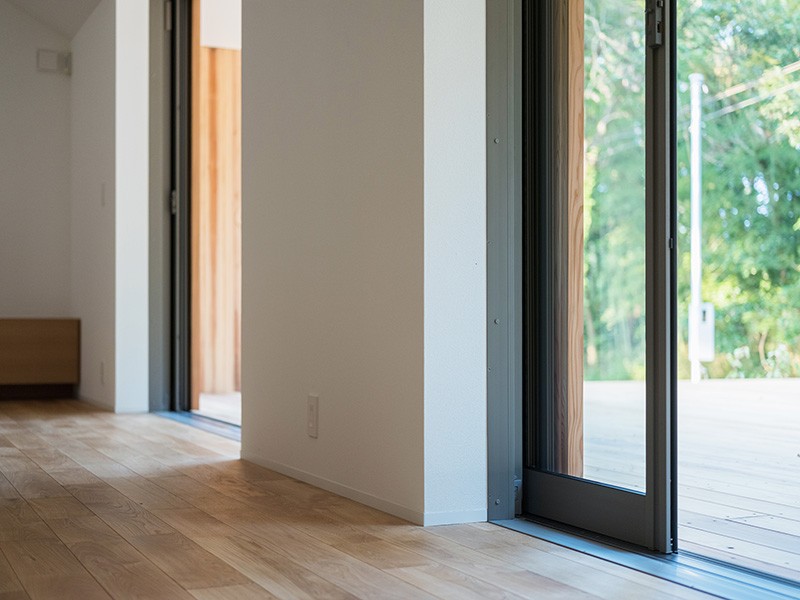 Para fundir el exterior con el interior