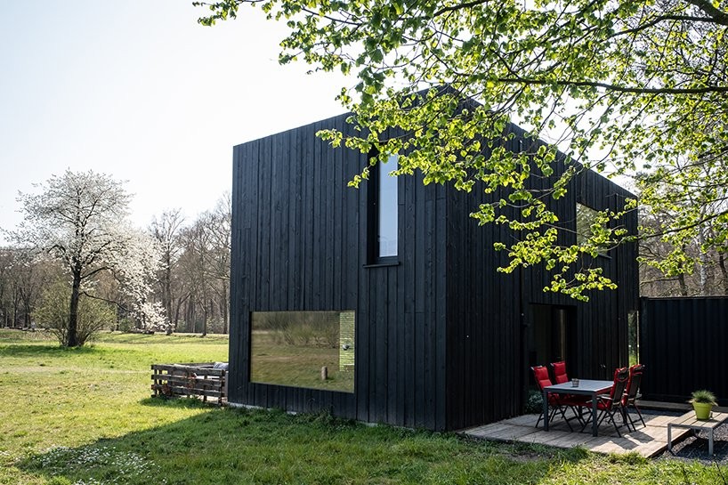 Una casa prefabricada que se levantó en Holanda en apenas tres días