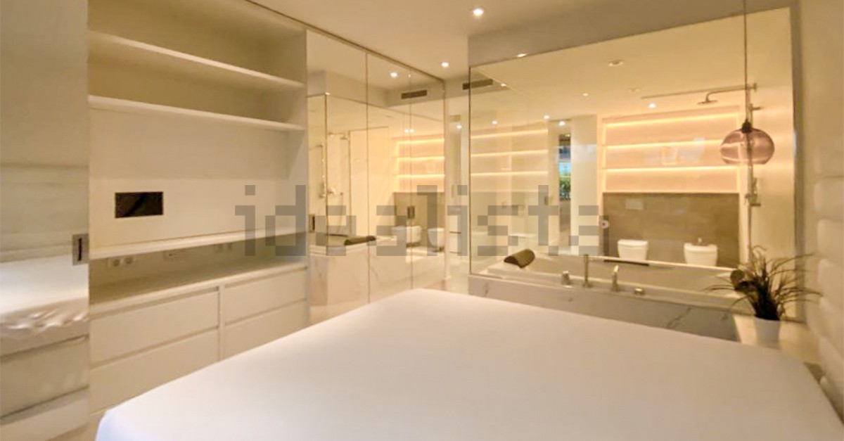 Cama Supersize para el único dormitorio