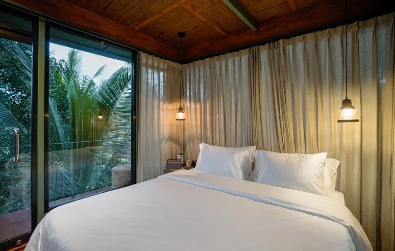 Cada cabaña tiene una