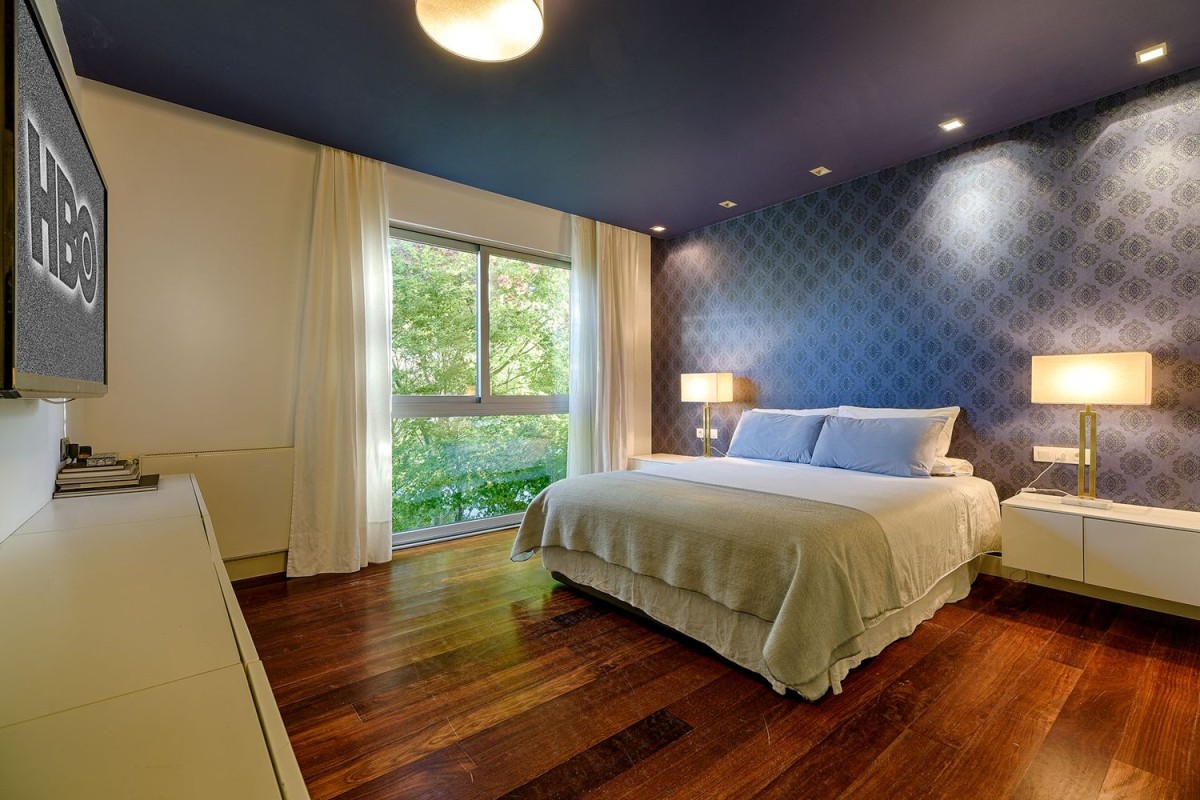 The bedrooms are spacious with large windows The bedrooms are spacious with large windows