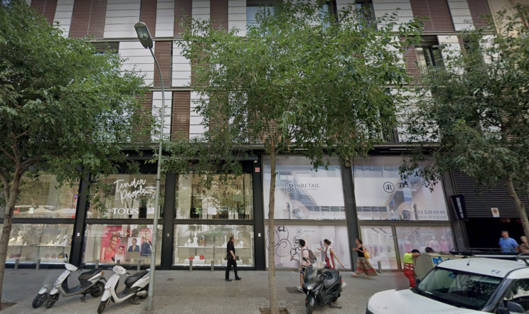 Passeig de Gràcia cantonada Carrer Rosselló