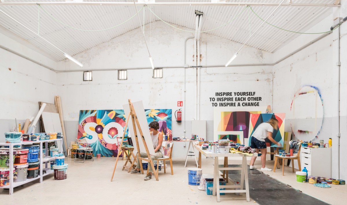 La nueva sede del grupo de artistas Boa Mistura está en Vallecas y tiene nombre de joya