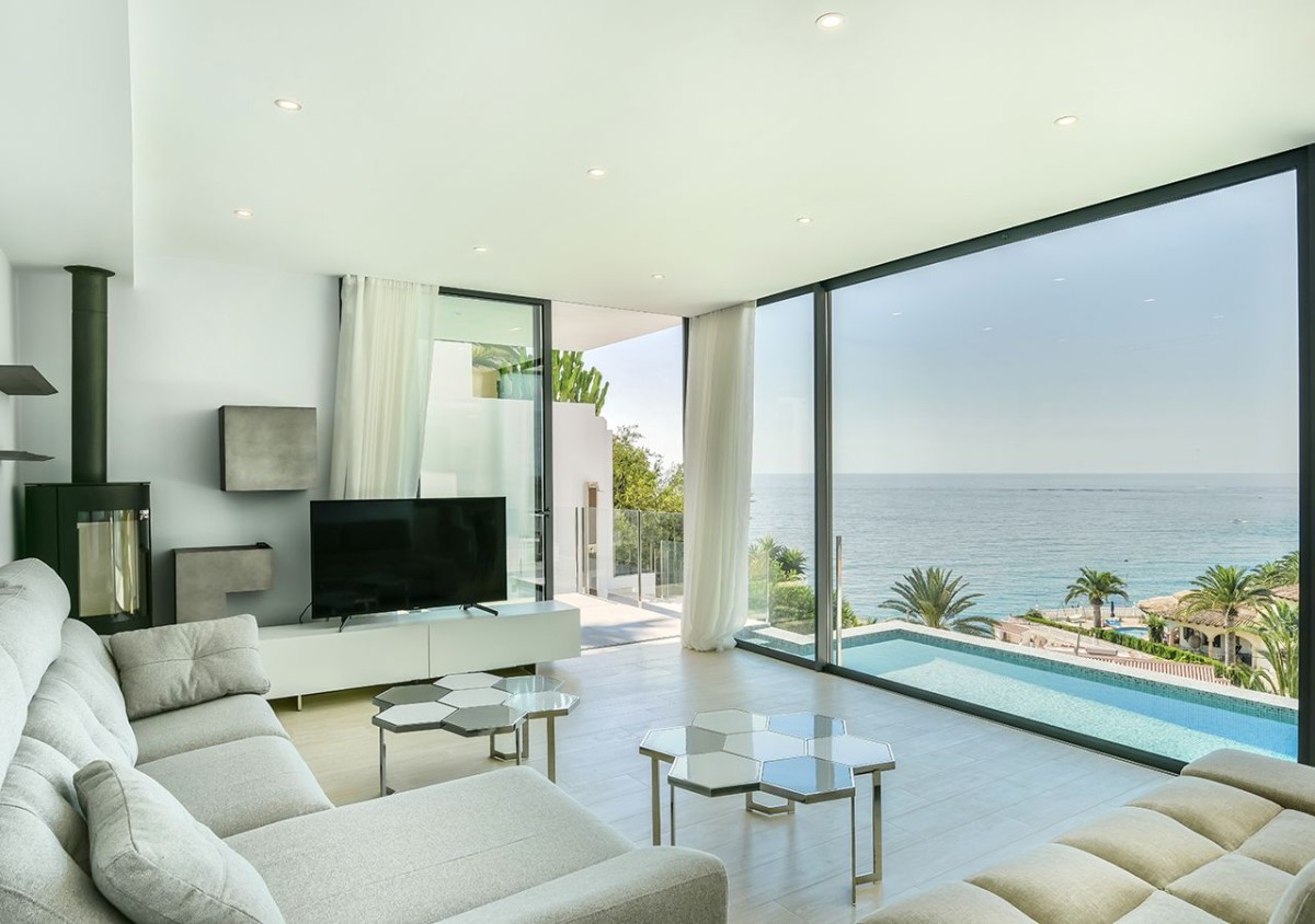 The main living area is filled with natural light The main living area is filled with natural light
