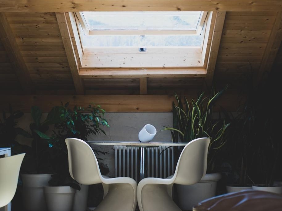 L'immobile è dotato di bellissimi lucernari