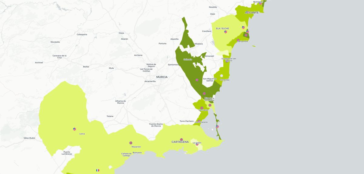 La demanda desde el extranjero sigue interesada en comprar casas en España, Italia y Portugal