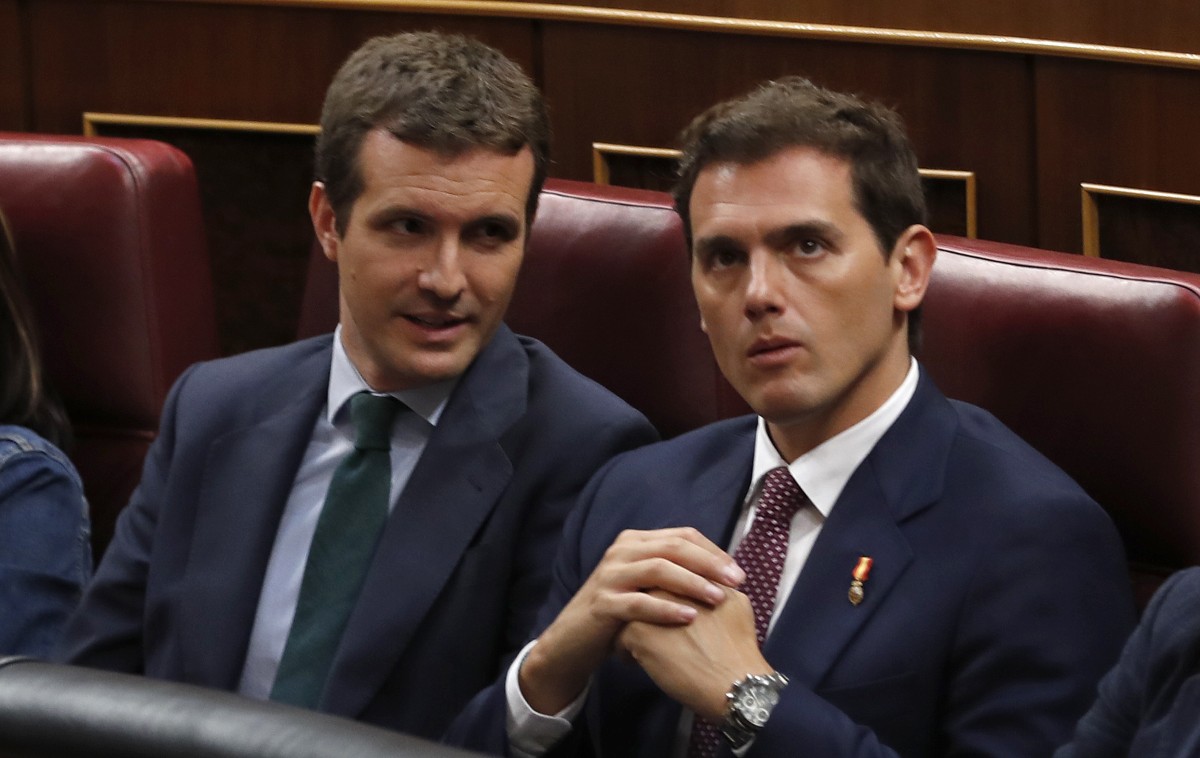 El PP contrata al exlíder de Ciudadanos, Albert Rivera, para recurrir la ley catalana de alquileres