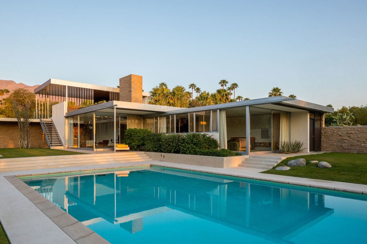 La famosa Casa Kaufmann, obra del arquitecto Richard Neutra, sale al  mercado por 21 millones — idealista/news