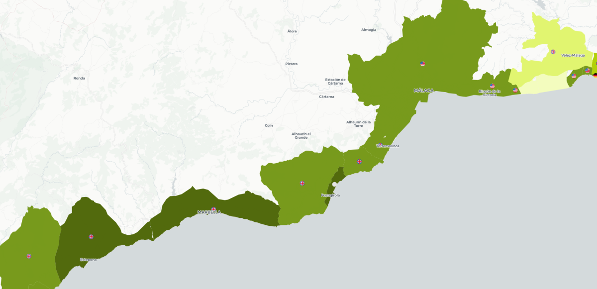 La demanda desde el extranjero sigue interesada en comprar casas en España, Italia y Portugal