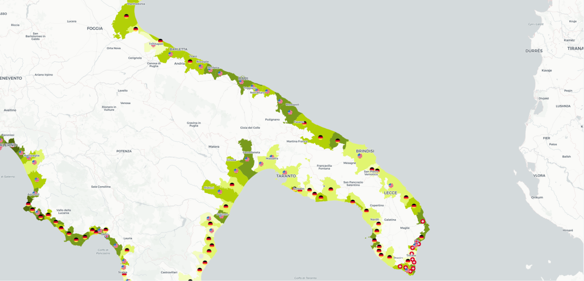 La demanda desde el extranjero sigue interesada en comprar casas en España, Italia y Portugal