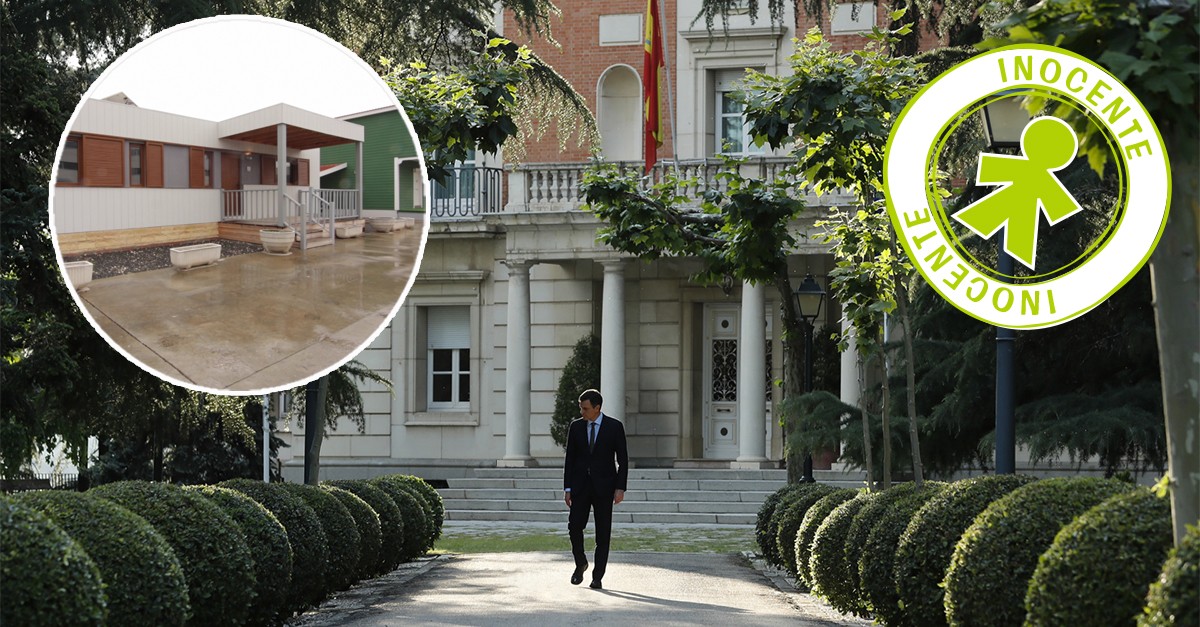 Pedro Sánchez construirá una casa prefabricada dentro de Moncloa (y se la ofrecerá a sus socios de Gobierno)