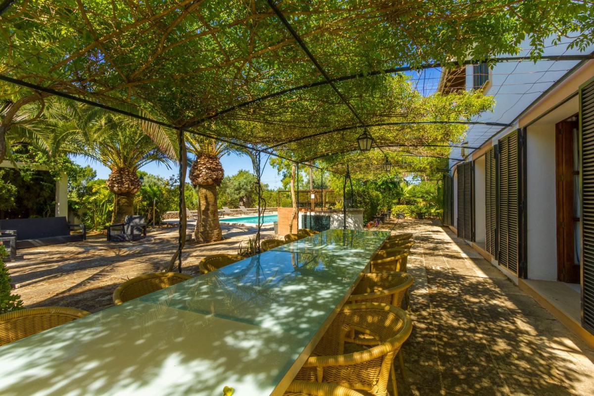 The property has no shortage of outdoor space