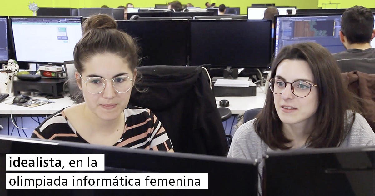 idealista apoya la Olimpiada Informática Femenina