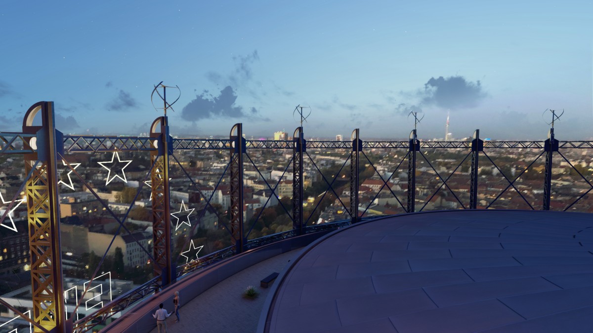 Tendrá 12 plantas y capacidad para 2.000 empleados