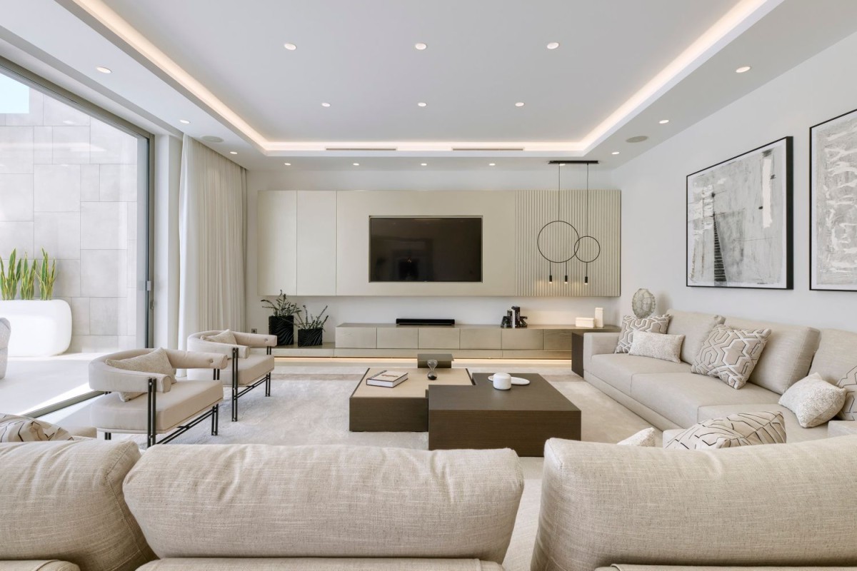 The main living area is open and filled with natural light The main living area is open and filled with natural light