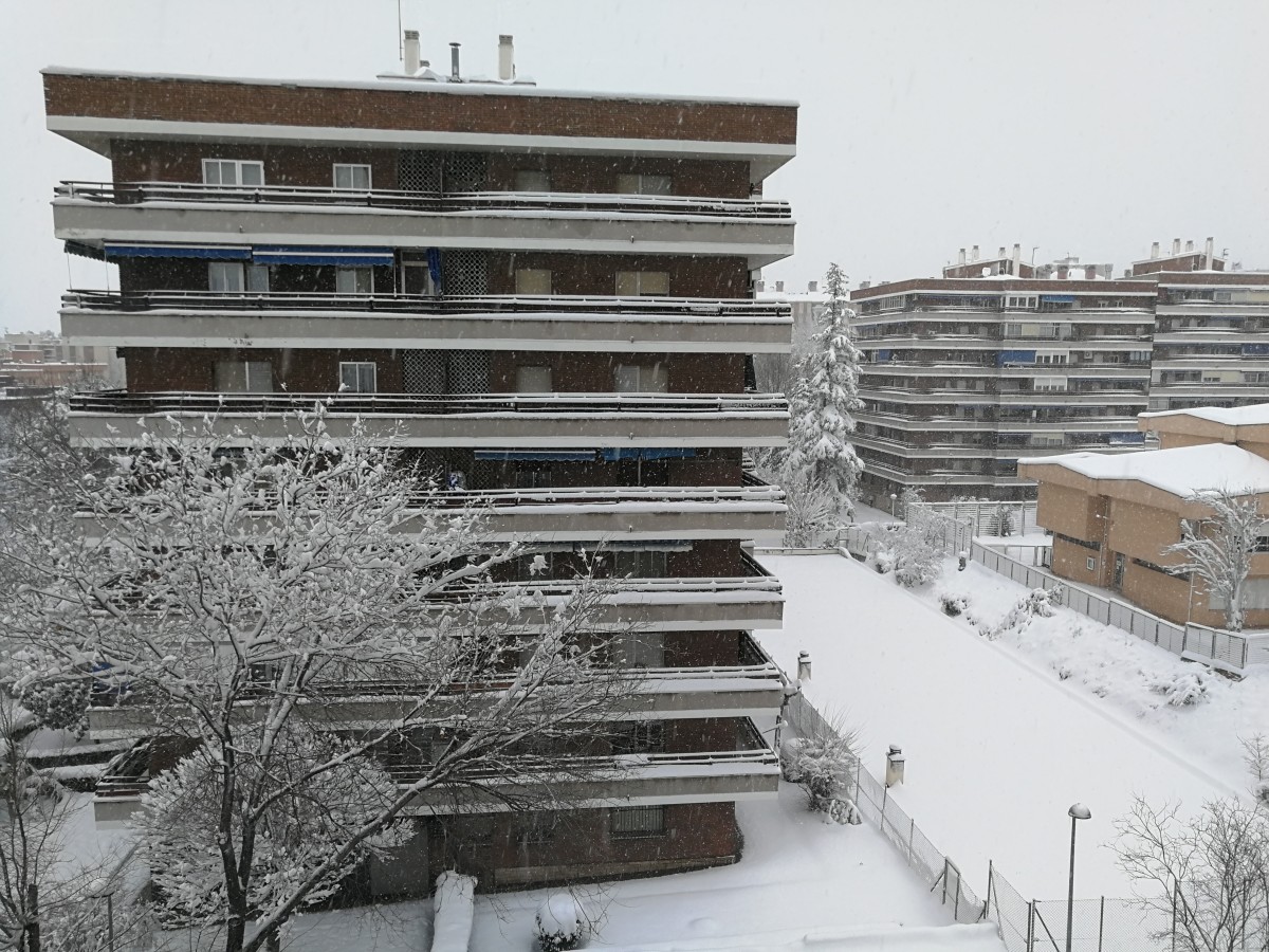 Los consejos de seguridad y mantenimiento de los edificios tras el paso de Filomena, según CAF Madrid
