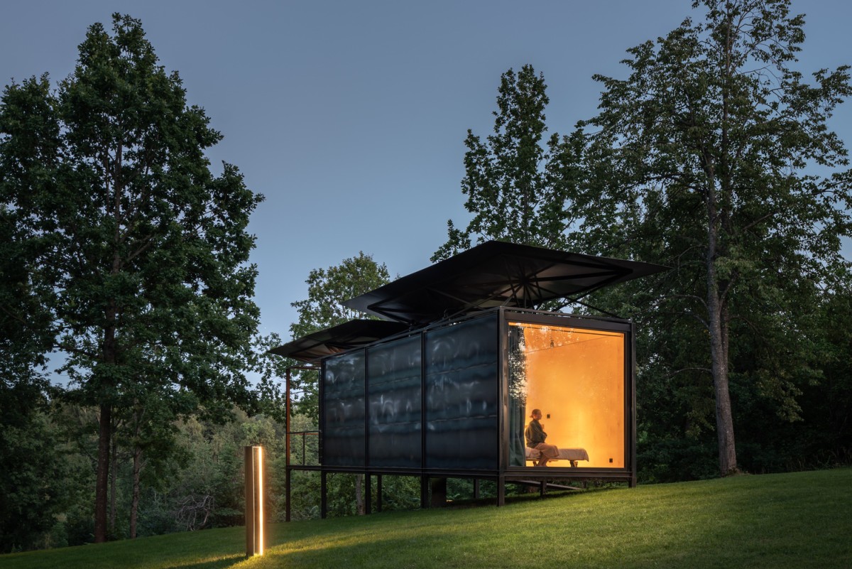 Madera y vidrio, los protagonistas