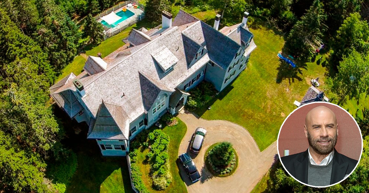John Travolta vende una mansión con 20 dormitorios por 4,1 millones