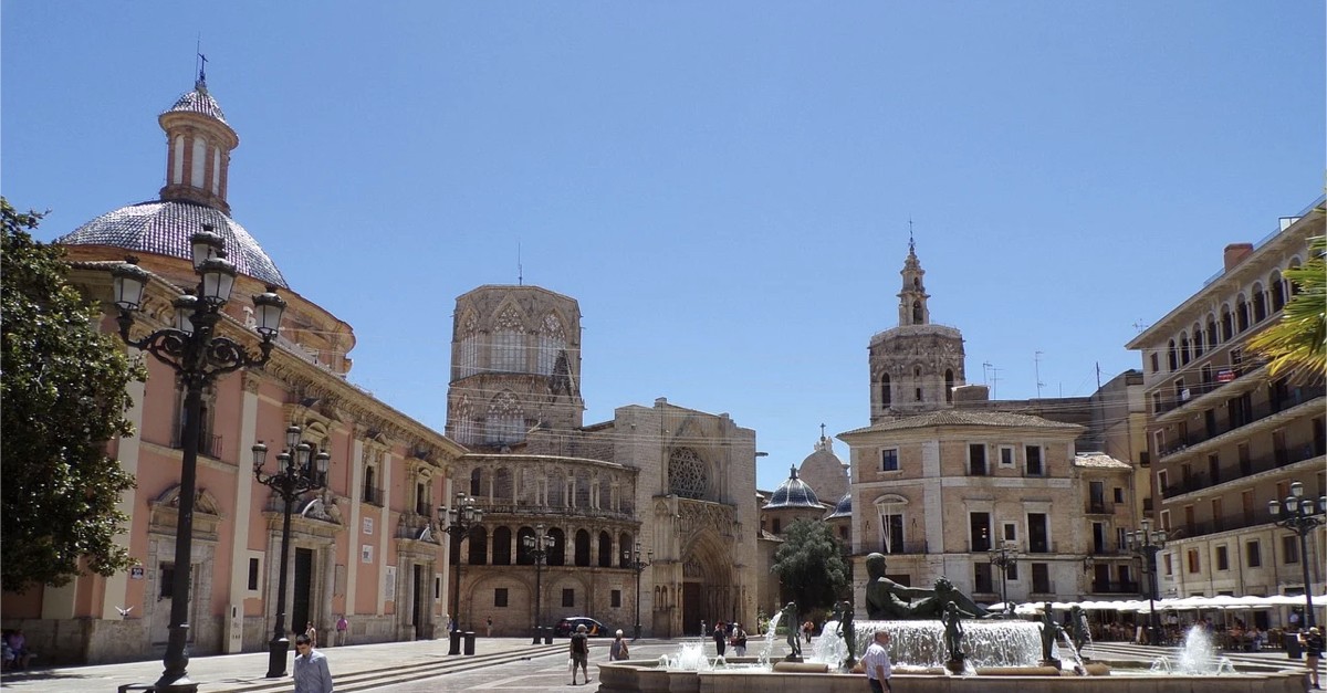 Die Altstadt von Valencia Die Altstadt von Valencia
