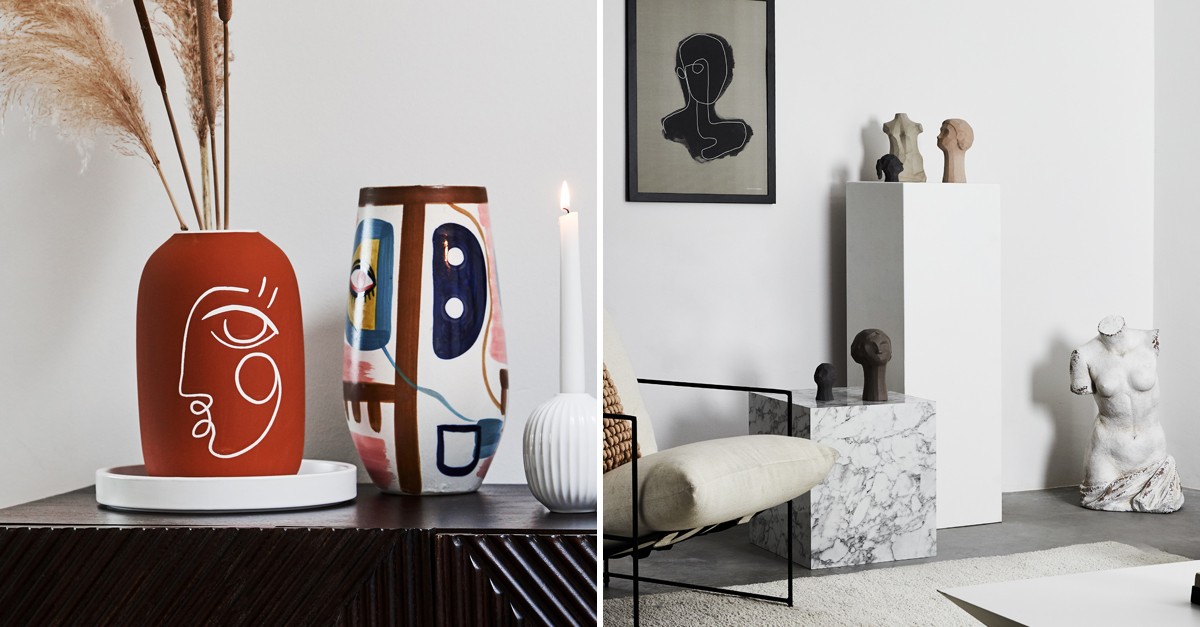 Decoración con formas femeninas 02