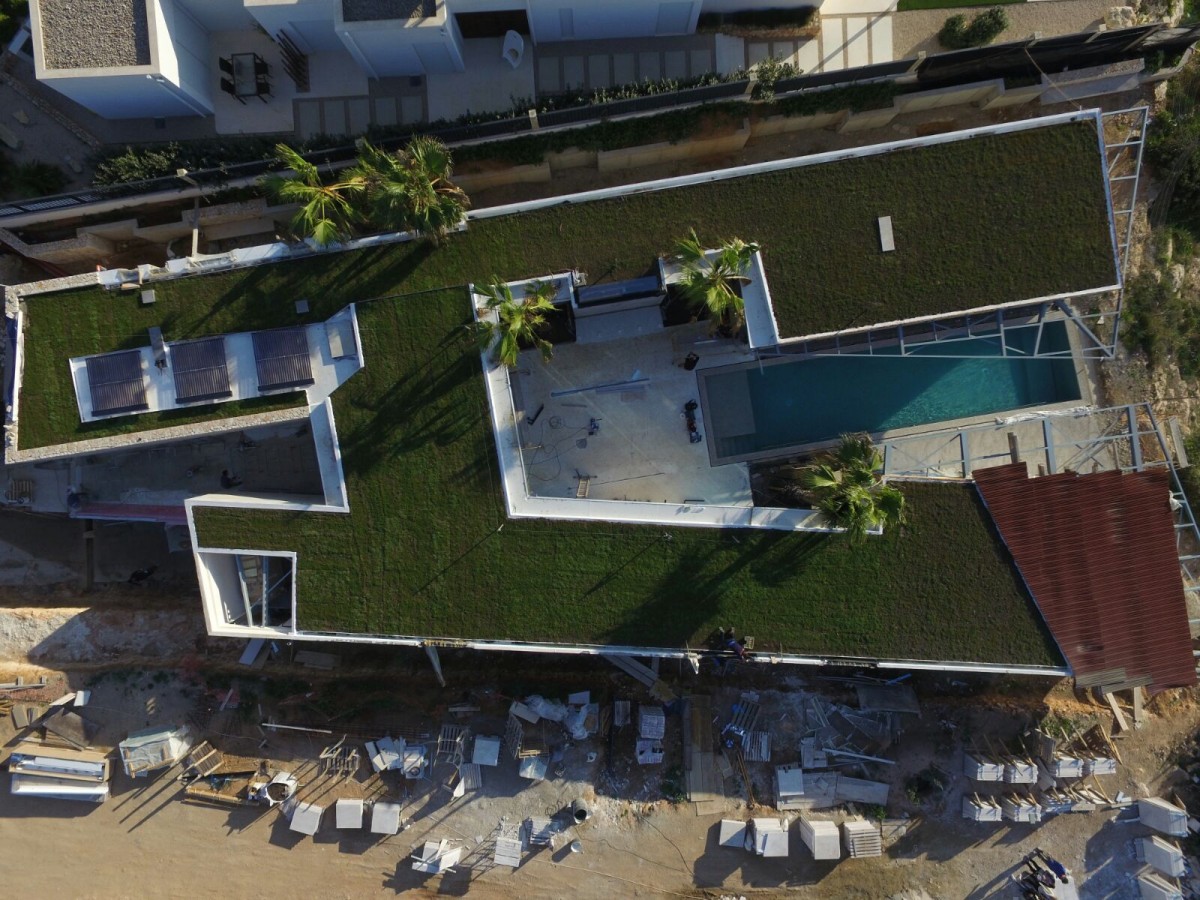 Este es el diseño de la primera cubierta verde inteligente en España