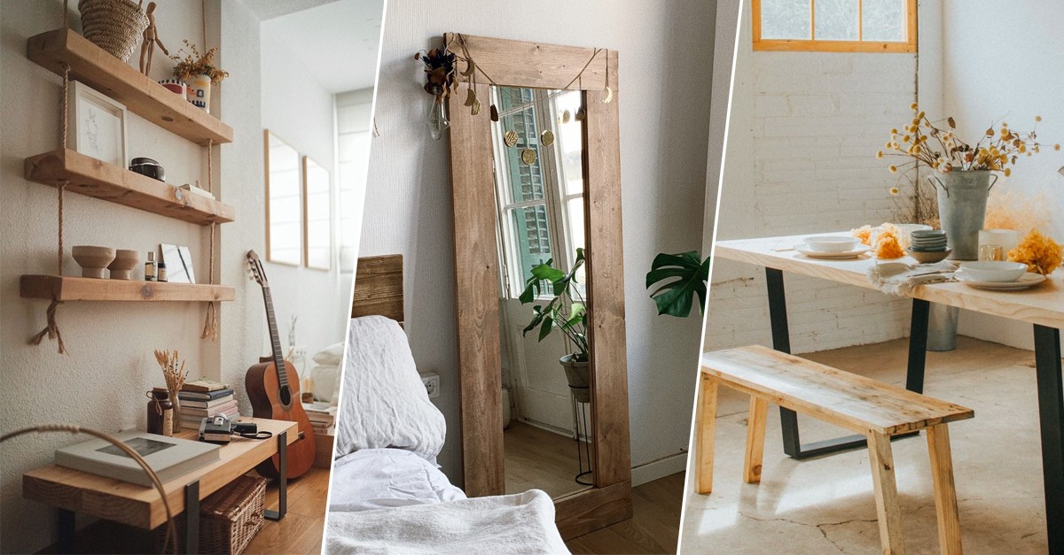 Las ventajas de la madera reciclada y cómo integrarla en cualquier parte de tu hogar