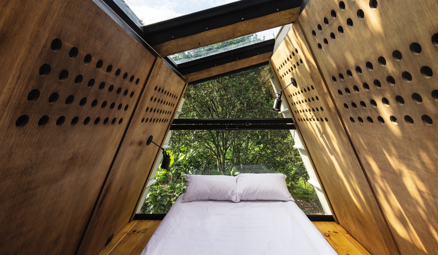 La cama, protagonista de la estancia