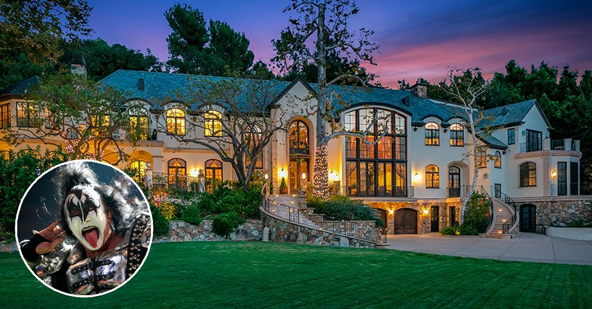 La estrella del rock Gene Simmons (Kiss) sube el precio de su mansión en Beverly Hills a 20,8 millones