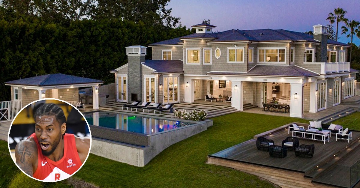 La estrella de la NBA Kawhi Leonard se ha comprado esta mansión en Los Ángeles por 14,3 millones