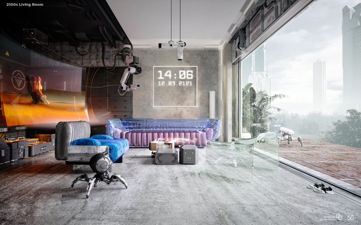 Diseño de interiores: cómo serán nuestras casas dentro de 100 años