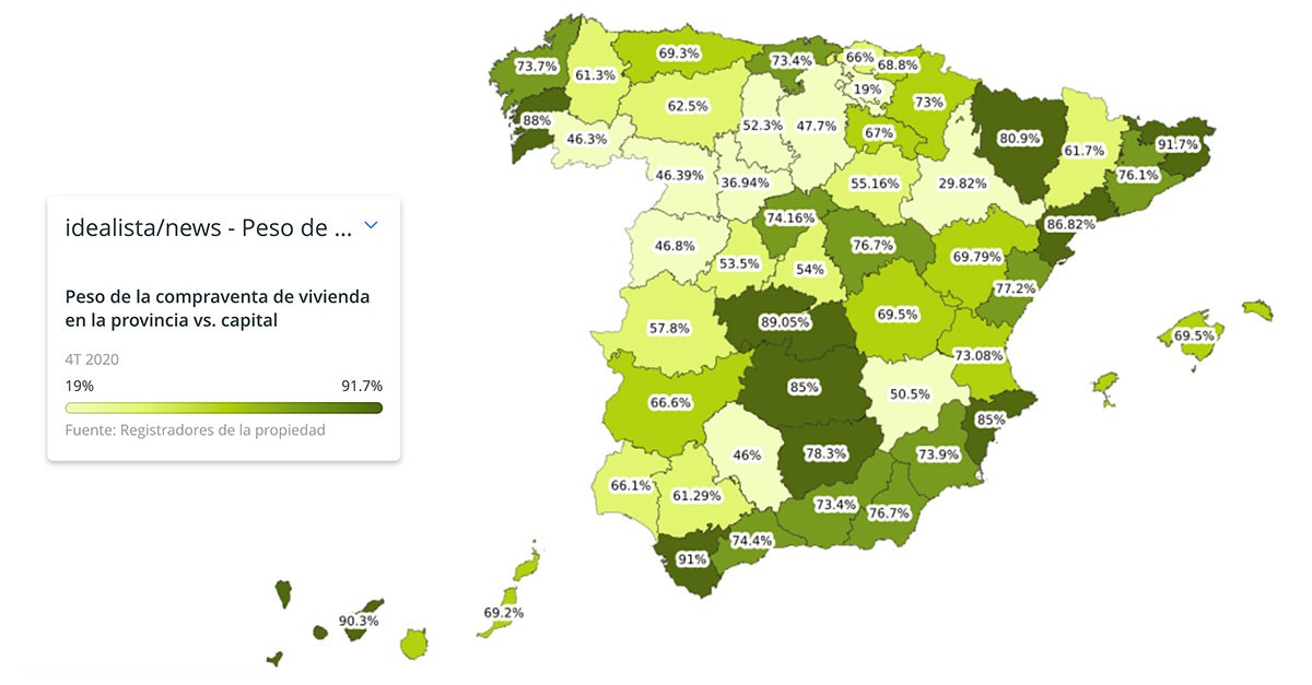 El fin del estado de alarma impulsa el interés por comprar vivienda en las capitales