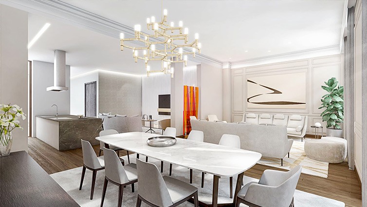 Para las cenas formales