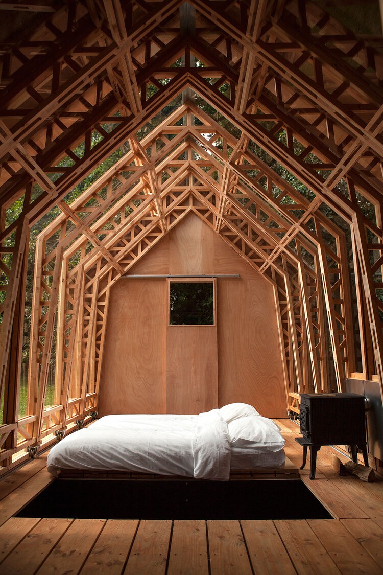 Espacio suficiente para una cama 'king size'