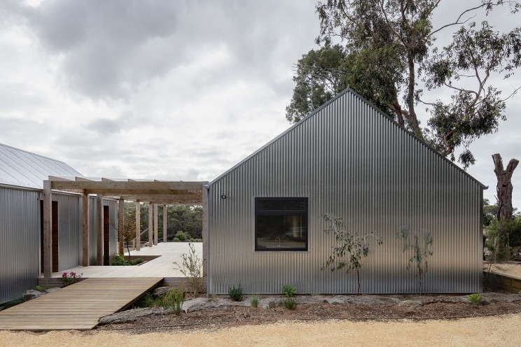 Una casa prefabricada en la costa australiana ecológica y flexible casa_costa_australiana