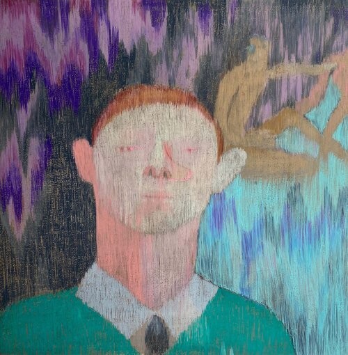 Dibujo de Vicente Blanco por 1.800 euros (50 x 50 cm) 8artistaslgtbi2