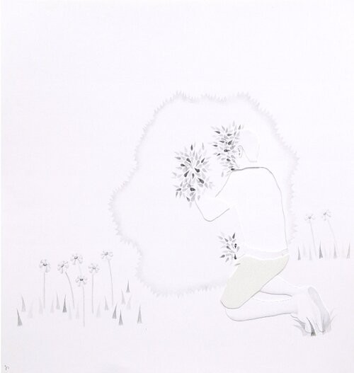 Dibujo y Collage de Guillermo Peñalver por 1.100 euros (35x35 cm) 8artistaslgtbi7