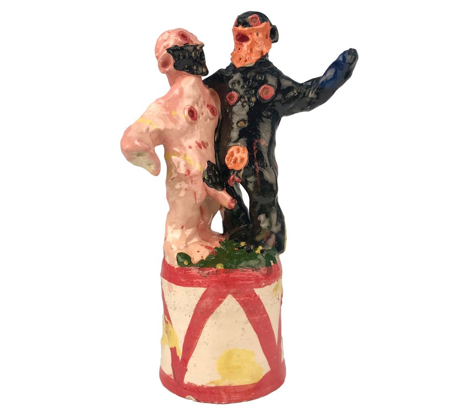 Escultura de Cesc Abad por 400 euros (22 x 14 x 8 cm) amigos_destacada