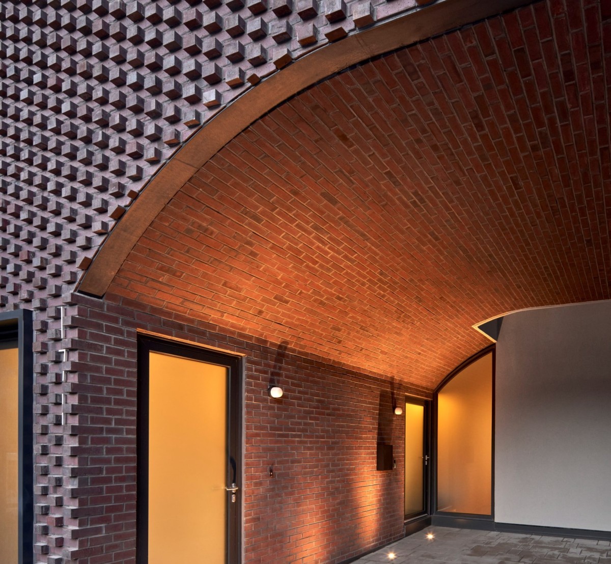 El arco determina el diseño exterior e interior