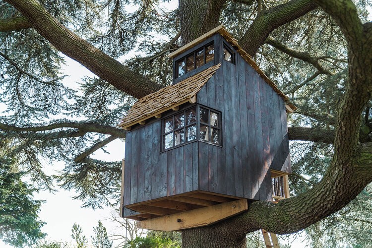 Esta es la casa del árbol que cualquier niño (y más de un adulto) querría tener