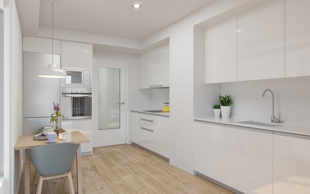 Decorada con un estilo nórdico