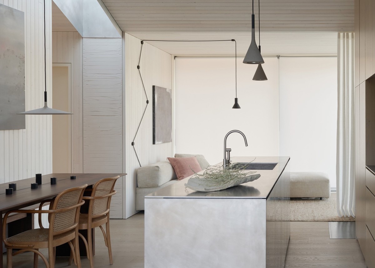 La casa se encuentra en el extremo norte de Lake Union