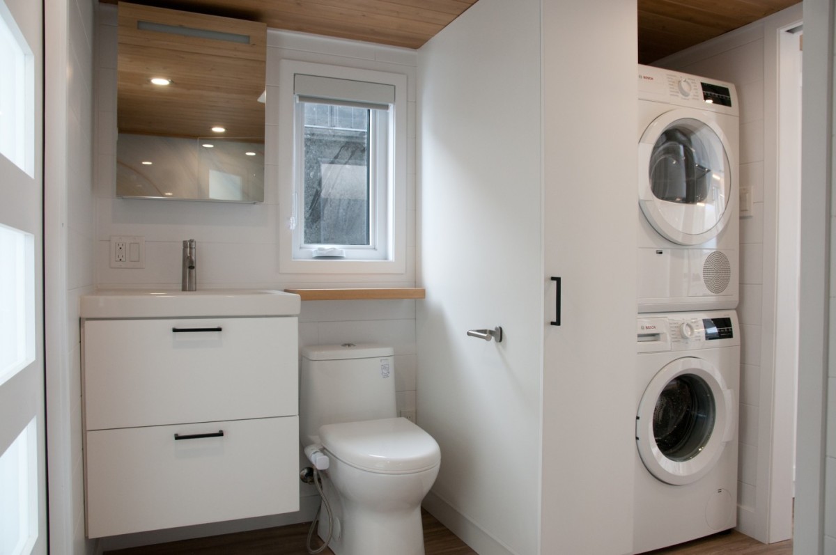 Incluye la zona para lavar la ropa