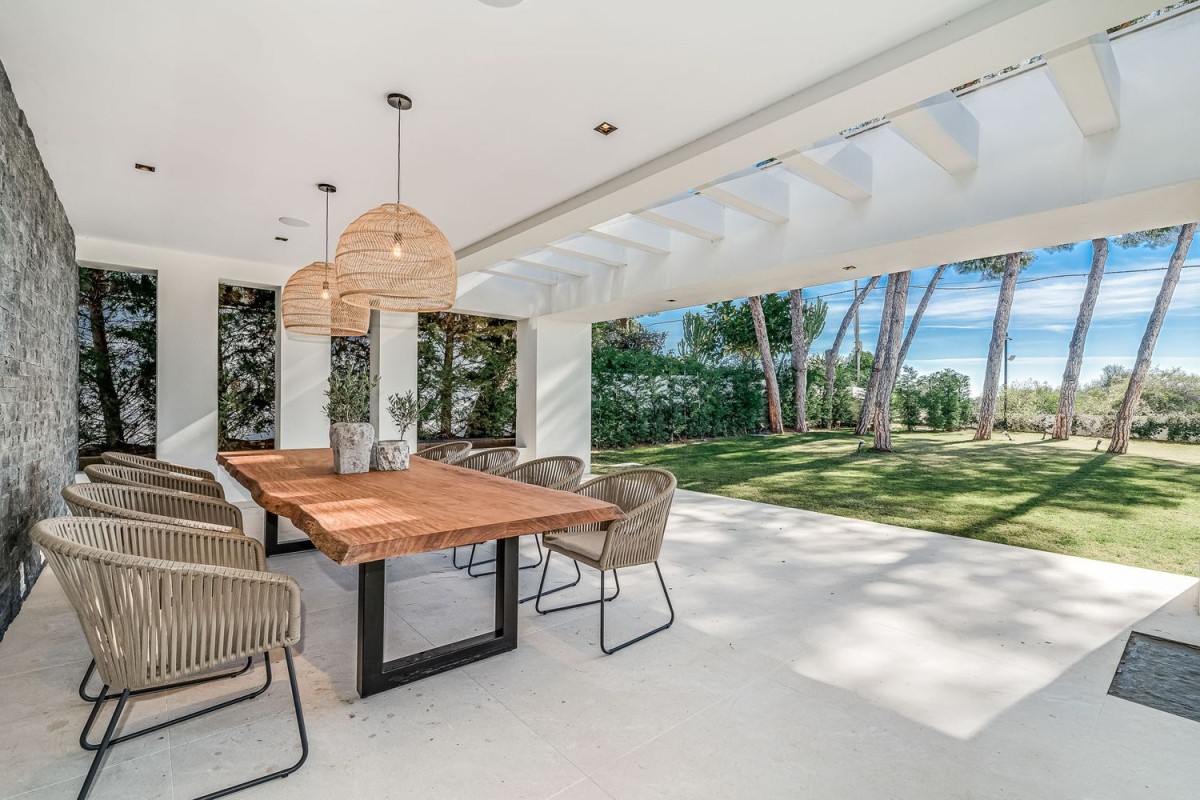 Überdachter Außenbereich