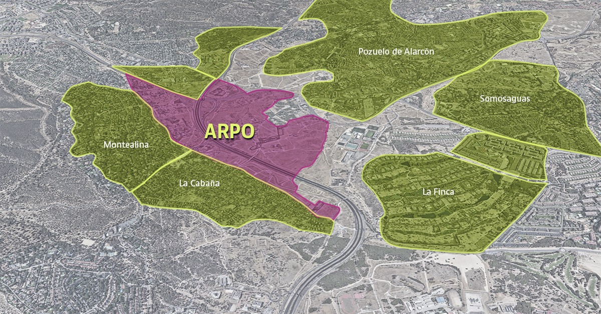ARPO Pozuelo, el nuevo barrio que albergará más de 5.500 viviendas nuevas