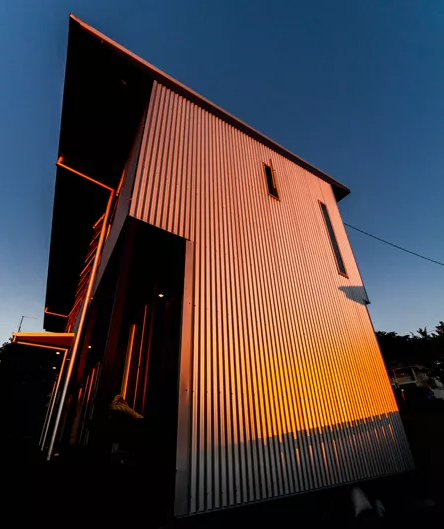 El exterior, de zinc