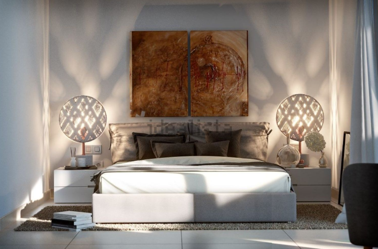 Cada adosado tiene tres habitaciones