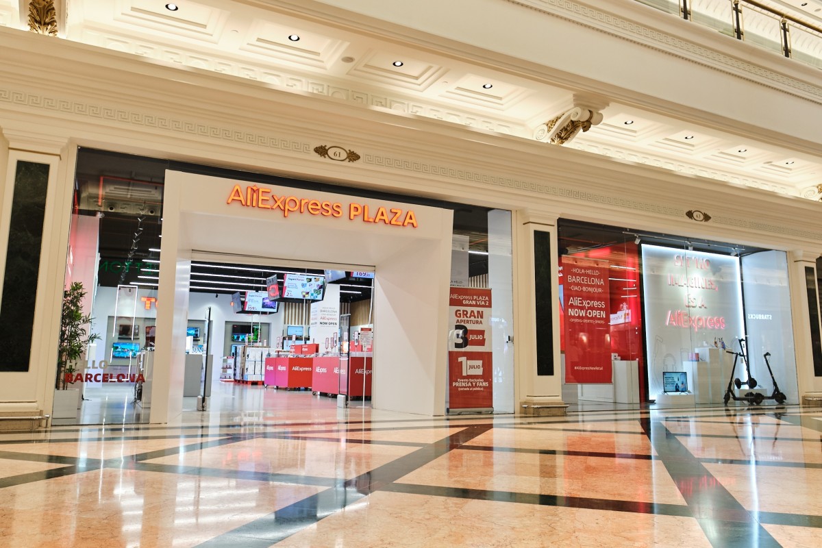 'AliExpress Plaza' abre su nueva tienda física en el centro Gran Vía 2 de Barcelona