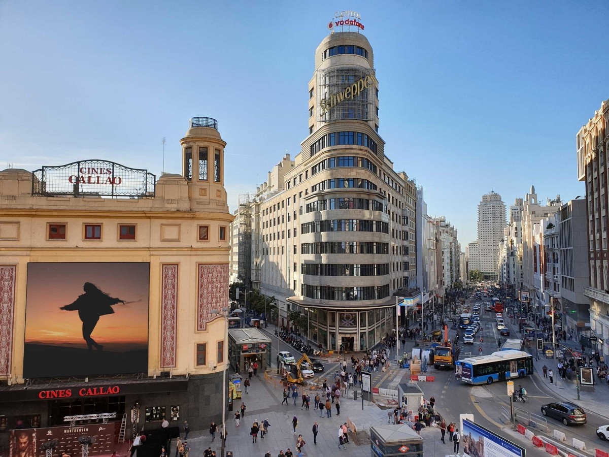 Zona de oficinas en Madrid